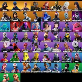 [PC/PSN/XBOX] 58 skins |IKONIK