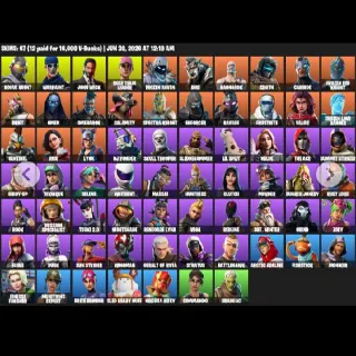 🔥Fortnite OG Account - 67 Skins | Take The L