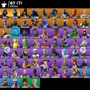 🔥 Fortnite OG Account - 67 Skins | IKONIK