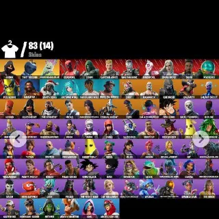 Full Access 83 Skins | IKONIK | Color Splash Jellie | Tart Tycoon | Santa Dogg | Doom | Petrol Pump