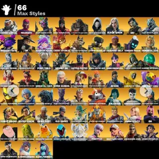 108 skins | Darth Vader ✴️ Ahsoka Tano ✴️ Solid Snake ✴️ Optimus Prime
