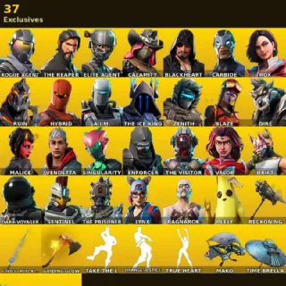 🔥 Fortnite OG Account - 73 Skins Take The L | The Reaper
