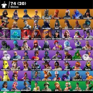 🔥 Fortnite OG Account - IKONIK & GLOW * 74 Skins | OG STW