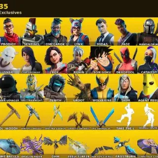 🔥 Fortnite OG Account - 71 Skins Take The L