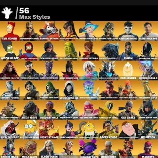 105 skins Omegarok