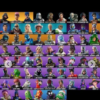 [PC/PSN/XBOX] 69 SKINS | OG STW | IKONIK ☘️ HANA PARK ☘️ BERNIE ☘️ POWER PUNK ☘️ AYLA WINN ☘️ NYANGELICA ☘️ ZERO