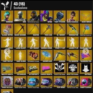🔥 Fortnite OG Account - 150 skins Wonder + Eon