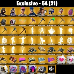 🔥 Fortnite OG Account - 150 Skins🌟 IKONIK🌟Minty