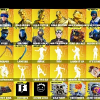[PC/PSN/XBOX] 140 skins | Renegade Raider | Neo Versa | Gold Midas | Gold TNTina | Gold Brutus | Gold Meowscles