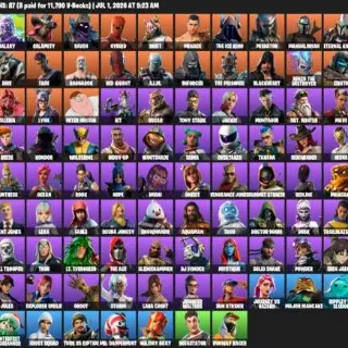 🔥 Fortnite OG Account - 87 skins | Galaxy 🎉 Lara Croft 🎉 Blackheart 🎉 Lynx 🎉 Renzo the Destroyer 🎉 Menace