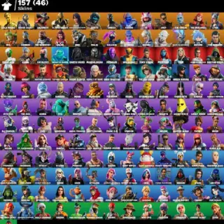🔥 Fortnite Stacked Account - 157 skins | Merry Mint Axe 💎