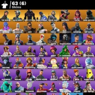 🔥 Fortnite OG Account - 63 skins | Take The L | The Reaper | Omega (stage 5)