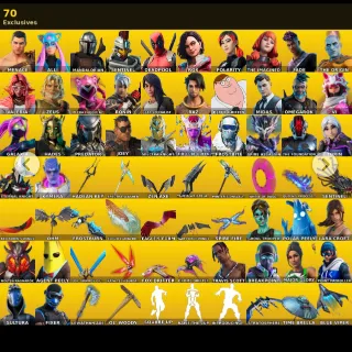🔥 Fortnite OG Account - 191 skins | Leviathan Axe | Travis Scott | Lara Croft