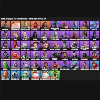 🔥 Fortnite OG Account - 56 Skins | Omegarok