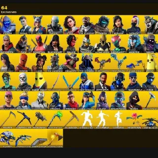 🔥 Fortnite OG Account - 93 Skins | IKONIK | Merry Mint Axe