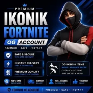 🔥Fortnite Account - IKONIK %100 ✮ Top Skins Guaranteed