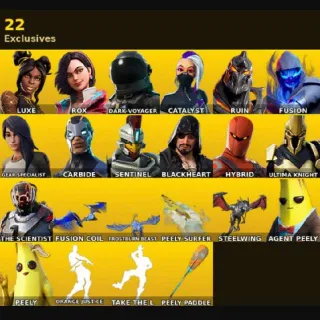 🔥 Fortnite OG Account - 52 skins | Take The L