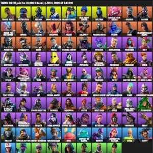 🔥 Fortnite OG Account - 98 skins | Take The L | Travis Scott | Omega | Astro Jack | Trilogy 