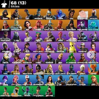 [PC/PSN] 68 skins | IKONIK | Ruin | Fade | Omegarok | Sentinel | Fusion | Luxe | Peter Griffin | Catalyst | Vendetta |