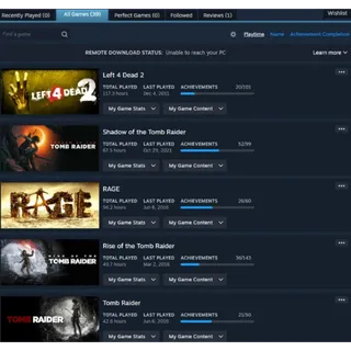 Total amount of games 39 - $$$$+ USD worth 