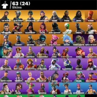🔥 Fortnite OG Account - 63 skins | Take The L | The Reaper | Elite Agent | Trailblazer | Sub Commander | Havoc | Andre