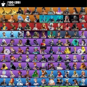 🔥 Fortnite OG Account - 120 skins Lara Croft + Gold Midas |