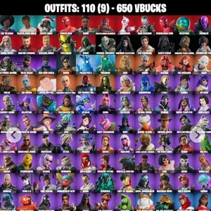 🔥 Fortnite OG Account - 110 skins marvel