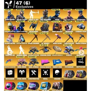 79 Skin | Psycho Bandit | Blue Squire | Slim Shady | Iris | OG STW ✅ Super Deluxe