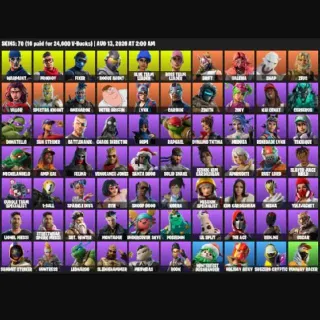 🔥 Fortnite OG Account - 70 Skins | Take The L 