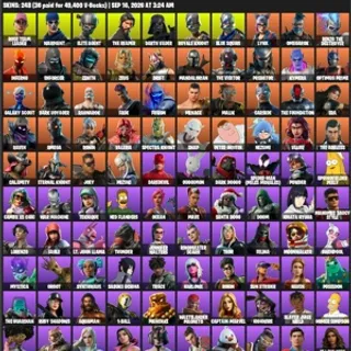 🔥 Fortnite OG Account - DC + marvel