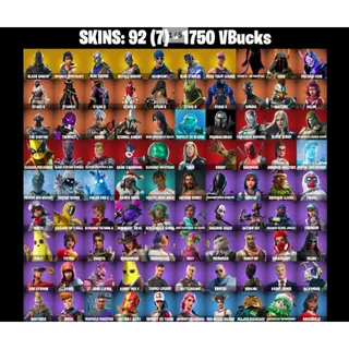🔥 Fortnite OG Account - 92 🧥 | Black Knight