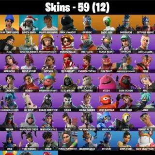 🔥 Fortnite OG Account 59 Skins 💙 Blue Team Leader 💙 Take The L