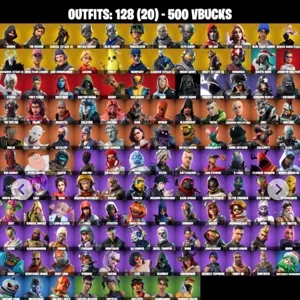 🔥 Fortnite OG Account - 128 Skins | OG Stw | Ikonik | Royal Knight | The Reaper | Omega stage 5