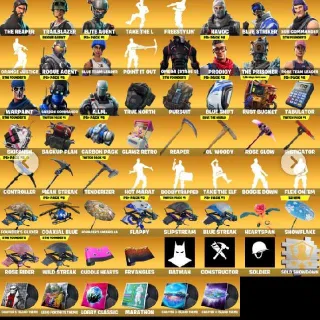 85 Skins ❤️‍🔥 The Reaper | Trailblazer | OG STW Deluxe Edition