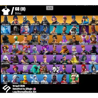 ⭐️131 Skins⭐️ Black Knight, Leviathan Axe, OG STW, Floss, Royale Knights, Blacks Shield, Lil BIack, Blue Knight, Psn/Xbox