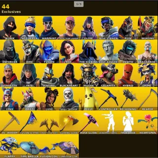 🔥 Fortnite OG Account - 74 🧥 | IKONIK