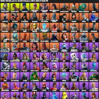 🔥 Fortnite OG Account - 154 Skins | Travis Scott | Merry Mint Axe