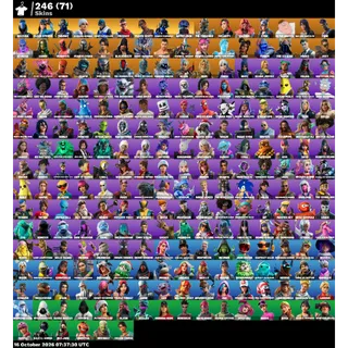 🔥 Fortnite OG Account - 246 skins Travis Scott Premium Accoiunt 