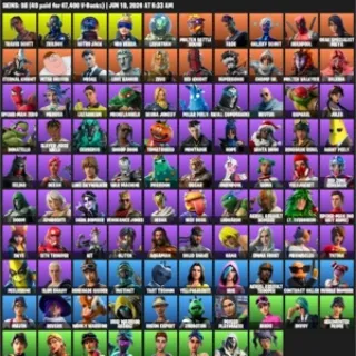 🔥 Fortnite OG Account - 98 Skins | Travis Scott