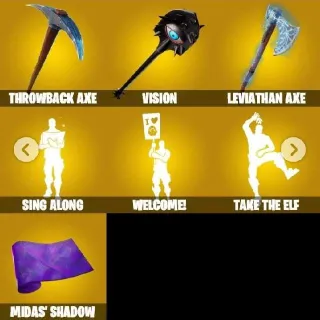 Fortnite Game Accoun-  22 Skins Leviathan Axe