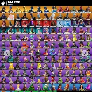 🔥 Fortnite OG Account - 164 skins | IKONIK | Scenario | Chun-Li | Peter Griffin | Omegarok | Renegade Raider 