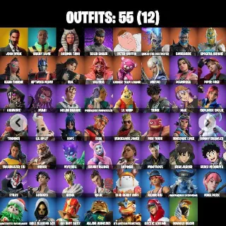 55 Skins John Wick