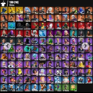 130 Skins | Midas | Spider-man | Deadpool
