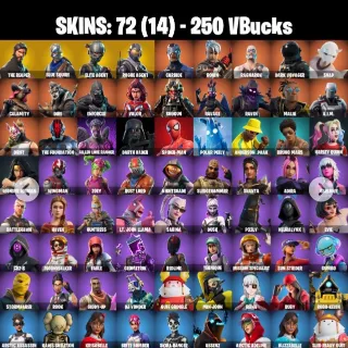 🔥 Fortnite Account - 72 skins | The Reaper | Take The L