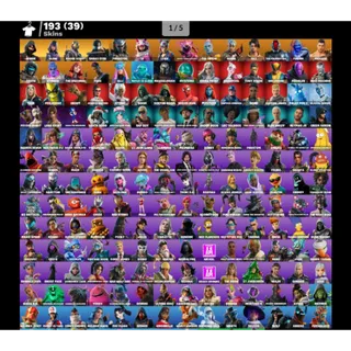 🔥 Fortnite OG Account - 193 skins | IKONIK