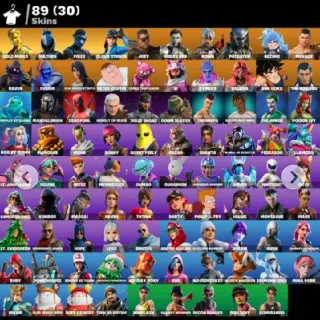 89 Skins | Gold Midas + STW