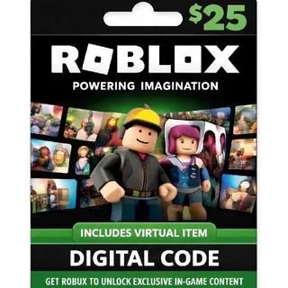 Roblox Gift Card US 25$