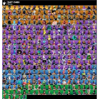 🔥 Fortnite OG Account - 347 Skins | OG STW | Omega stage 5 | Raz | Travis Scott | Son Goku