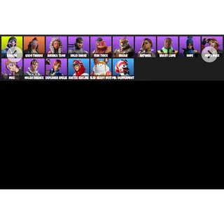 Fortnite Account 16 Skins | Ahsoka + Solid Snake | Full Access | Instant Delivery