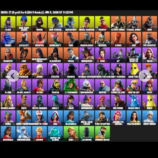 77 Skins | IKONIK